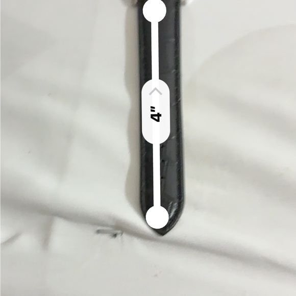 Geneva Watch Black Pleather Strap, Silver Case Gift Box Included - Picture 7 of 10